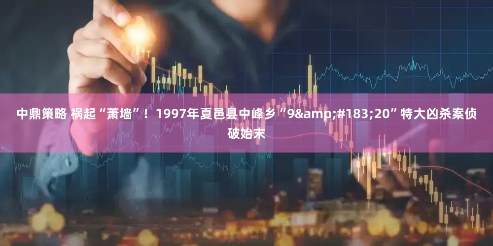 中鼎策略 祸起“萧墙”！1997年夏邑县中峰乡“9&#183;20”特大凶杀案侦破始末